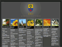 Tablet Screenshot of erd.hu